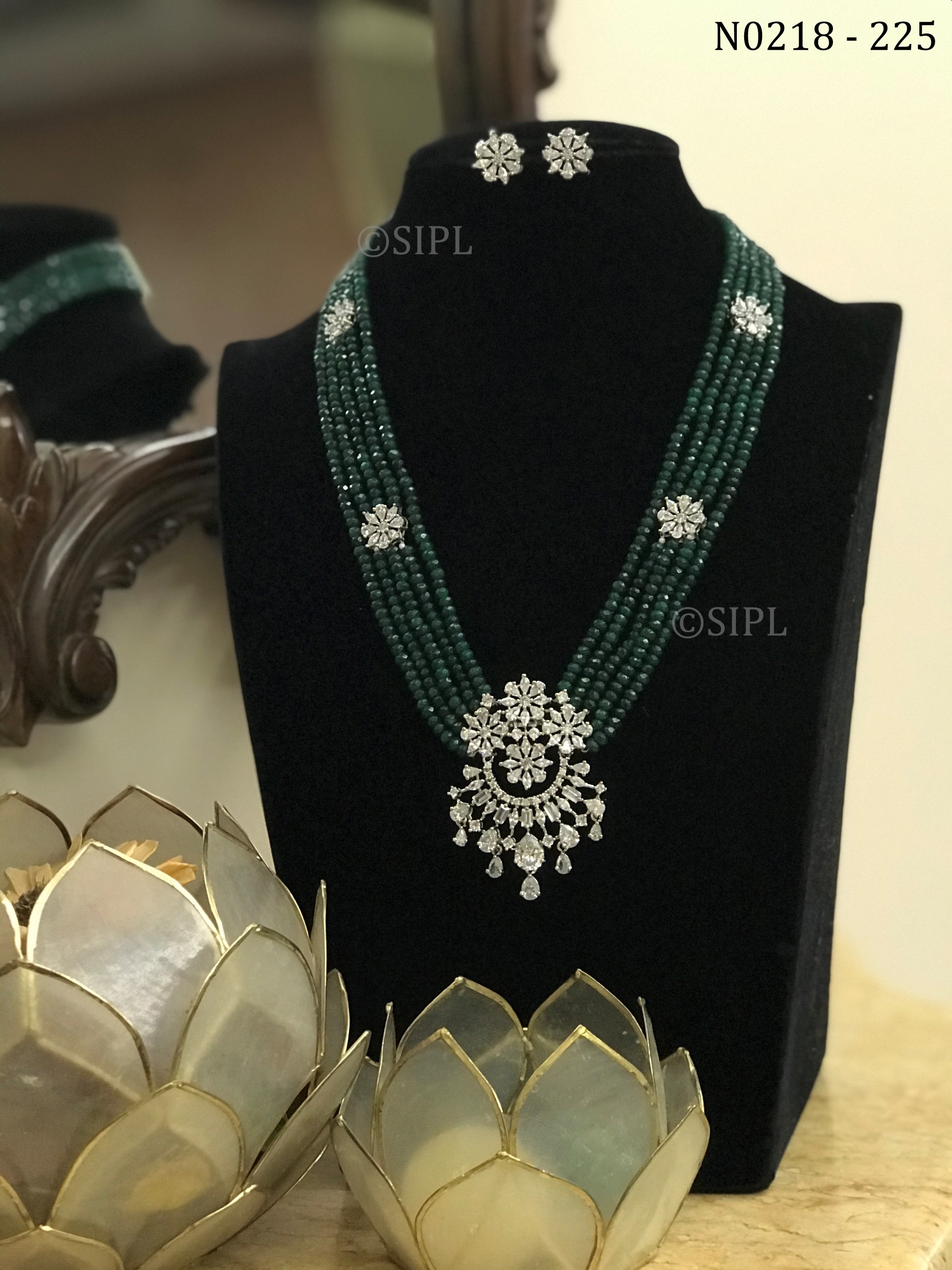 Beautiful American Diamond Necklace set