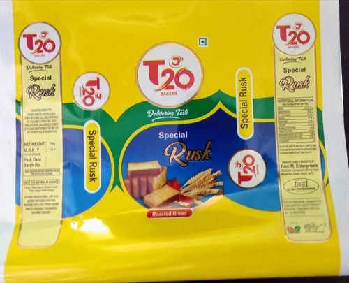 Toast / Rusk Packaging roll