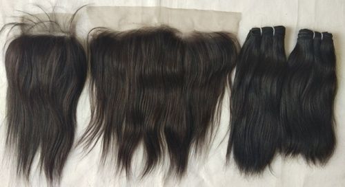 No Shedding No Tangle Thick End Straight Hair Weft