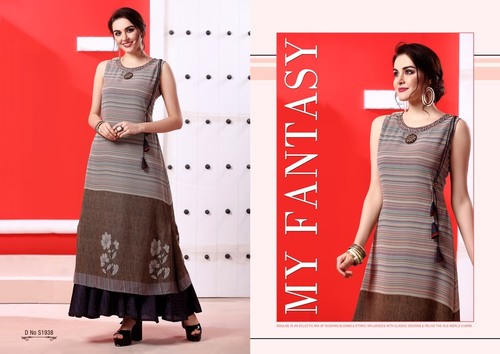 Rayon Printed Kurti