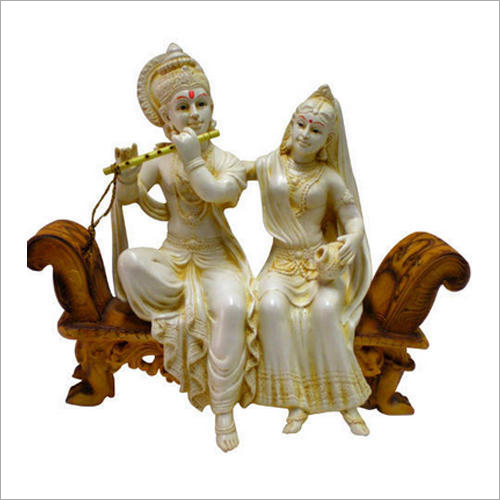 Fiber Lord Radha Krishna Statue Application: Commercial & Household