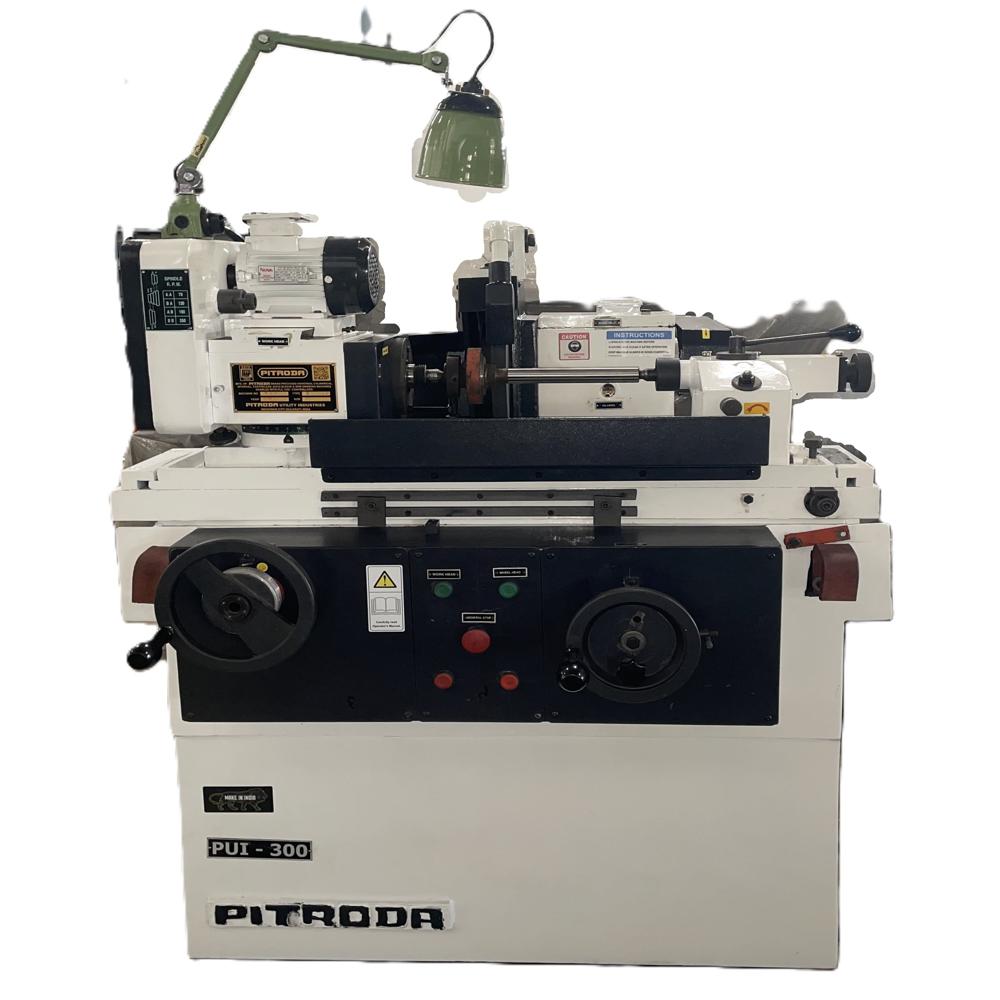 Cylindrical Grinding Machine - 125mm Grinding Diameter, 300mm Grinding Length, 32 Spindle Speed | Manual Control, Mechanical Drive, 1-year Warranty, Ideal For Precision Tools Room And Job Production 