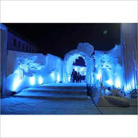 Fiber Themed Wedding Gate Application: Commercial