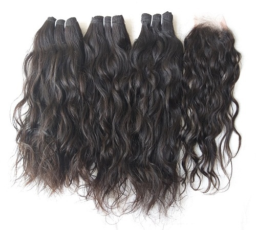 Raw Wavy Human Hair