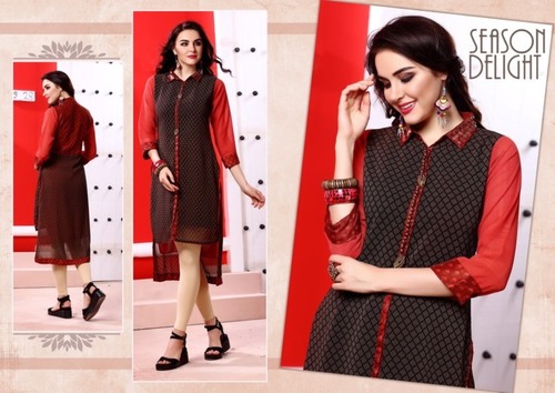 Rayon Printed Kurti