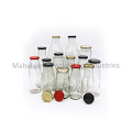 Milk Glass Bottle Set