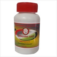 Brahmi Vati - Herbal Tablets For All Ages | 2 Tablets Daily With Luke Warm Water, Keep Cool & Dry