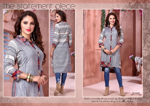 Rayon Printed Kurti