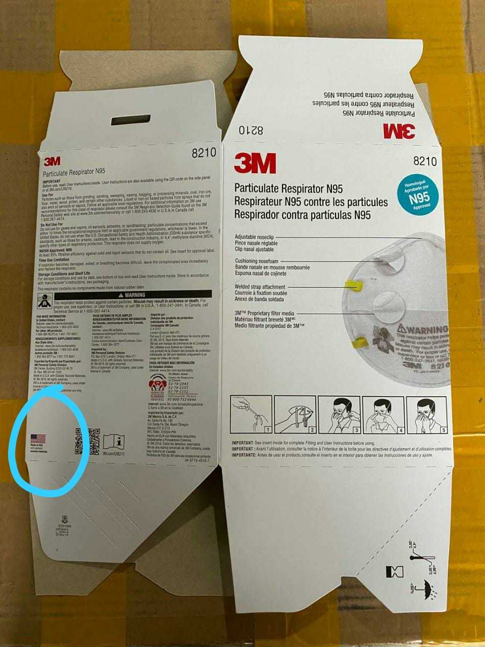 3M  8210 Face Mask