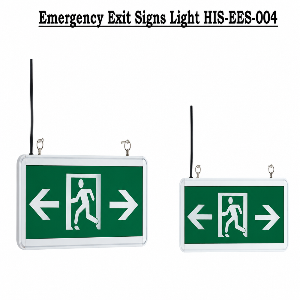Green Emergency Exit Light (HIS-EES-004)