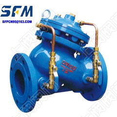 Multifunctional water pump control valve