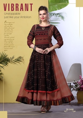 Fancy Long Rayon Kurti