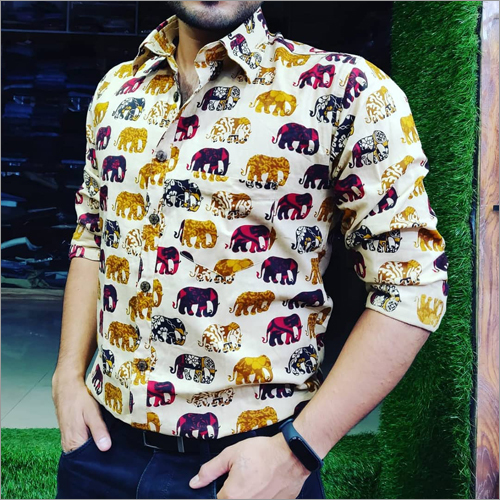 Mens Printed Shirt