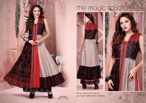 Rayon Printed Kurti