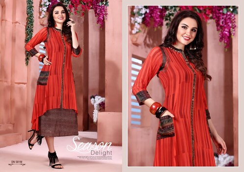 Rayon Printed Kurti