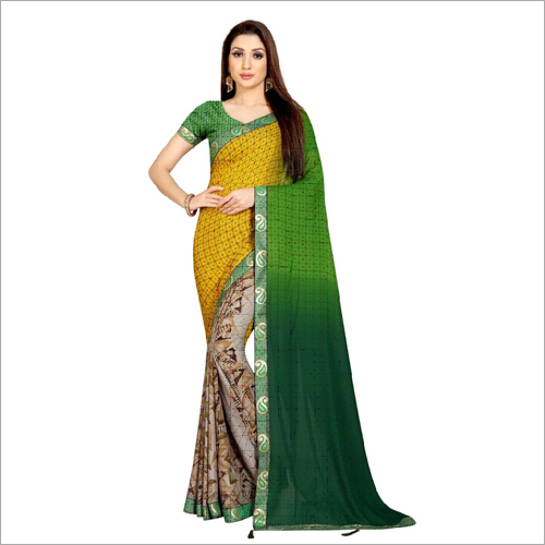 Available In Different Color Georgette Sarees