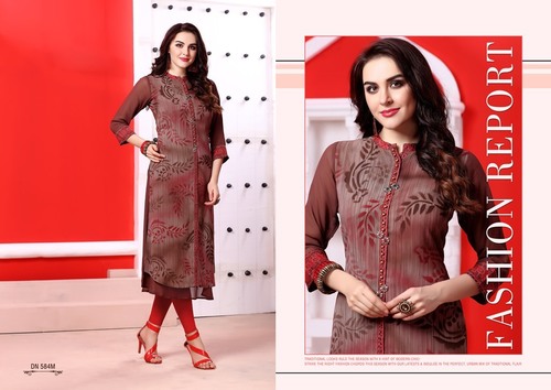 Rayon Printed Kurti