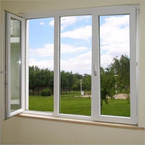 White Upvc Casement Window