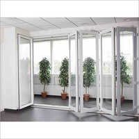 White Upvc Balcony  Door