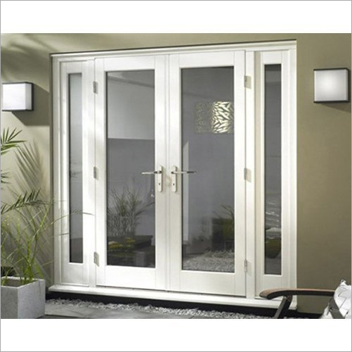 White Upvc Casement Door