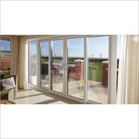 White Upvc Balcony Patio Door