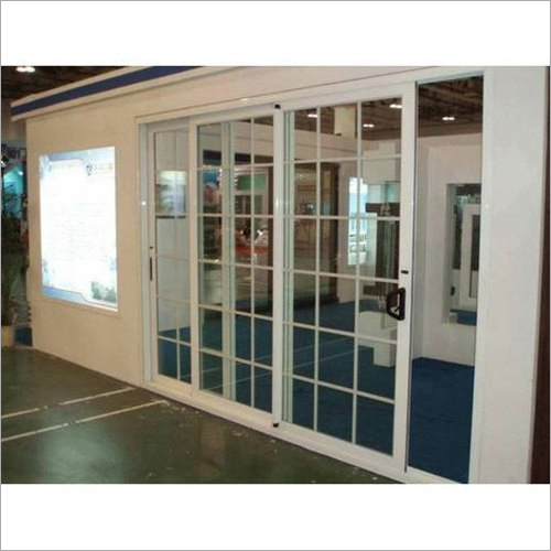 White Upvc Sliding Door