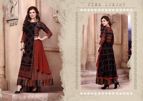 Long Designer  Georgette kurti