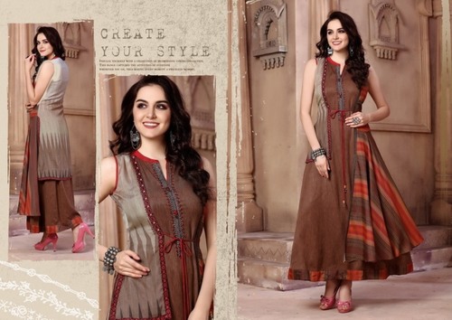 Stylish Long Georgette Kurti