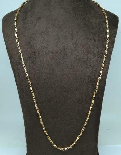 Gold Plated Mens Chain (30 Inch)