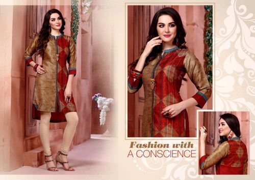 Printed Rayon Kurti
