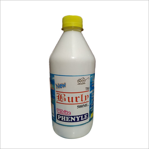 500 ML White Phenyl - White Emulsion Cleaner with Pine Oil | Fresh Fragrance, Antiseptic Properties, 24-Month Shelf Life, Ideal for Household & Commercial Use