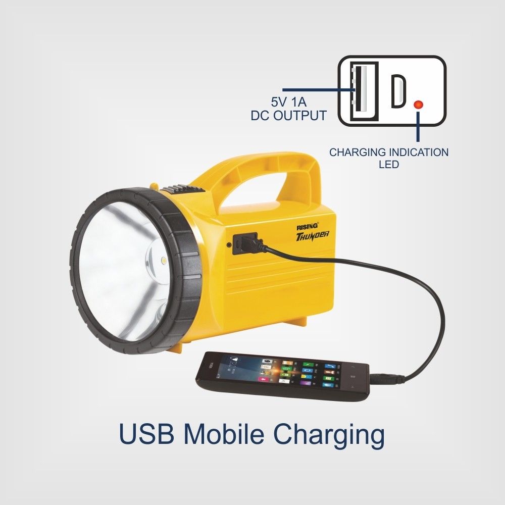Rechargeable Battery LED Torch