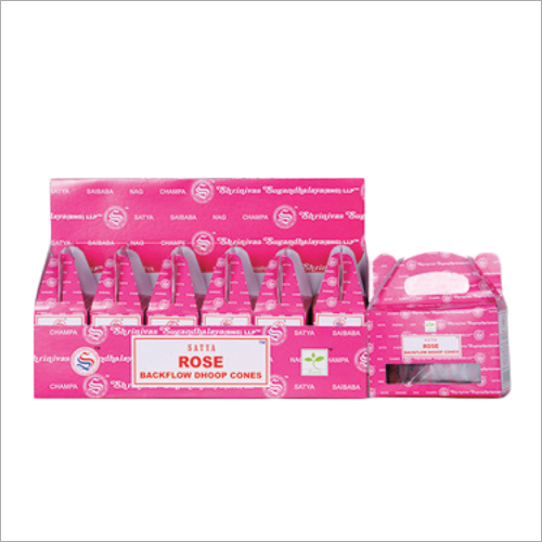 Satya Rose Backflow Dhoop Cones