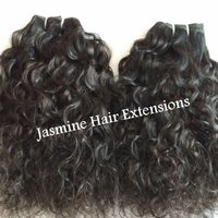 Indian Curly Human Hair Weaves