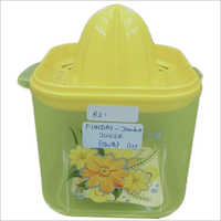 Funday Jumbo Plastic Juicer - Plastic Material, 200ml Capacity, Multi-color, Square Shape - Handy Design For Citrus Juice Extraction