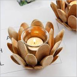 Wooden Candle Holder