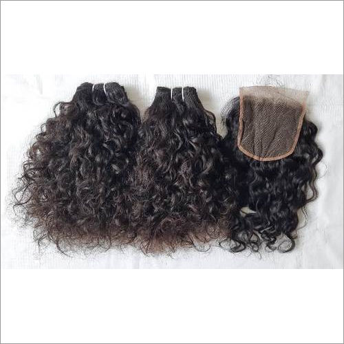 Single Donor Curly Human Hair