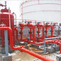 Foam Pouring System - Mild Steel, Variable Pipe Diameter , Red Color, 10 Bar Pressure Rating | Durable Design, Efficient Foam, Easy Maintenance, Fast Deployment, Wide Coverage, Reliable System