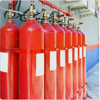 Co2 Gas Flooding System - Mild Steel, 10 To 50 Liter Capacity | Red, -10 To 60 Â°c Temperature, 10 To 90% Humidity