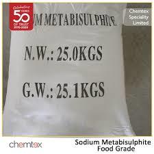 Metabisulphite do Sodium