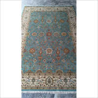 Bamboo Silk Kashmiri Carpets Easy To Clean