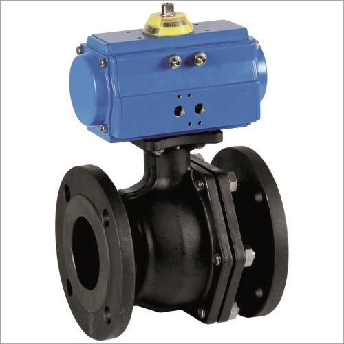 Carbon Steel Actuator with Flange Ball Valve