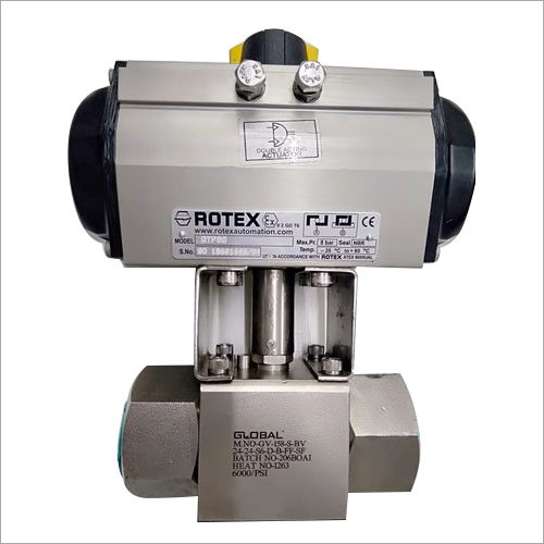 High Pressure Actuated Ball Valve