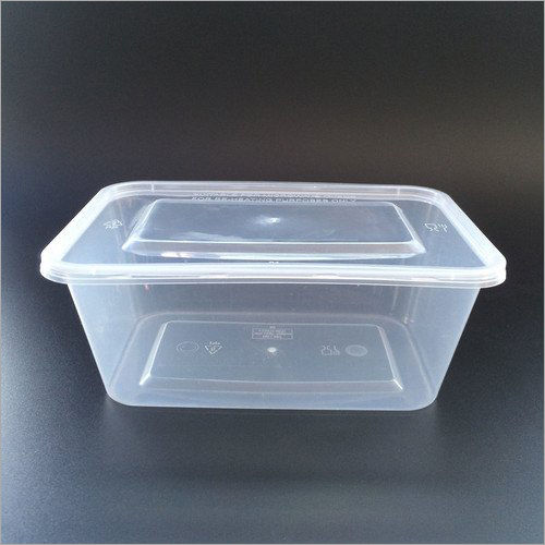 Transparent 1 Kg Plastic Food Container