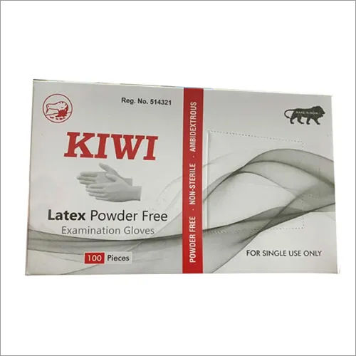 Latex Powder Free Examination Gloves