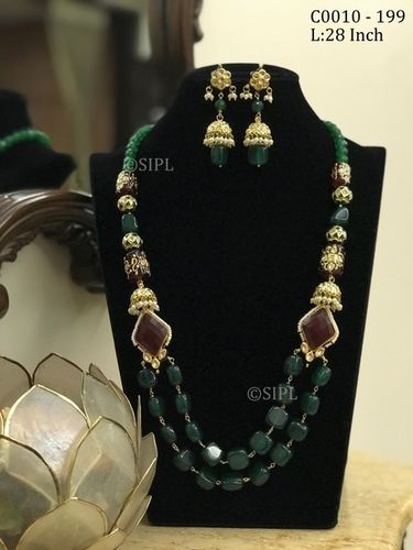 Amazing Design Tumble Stone Mala Set