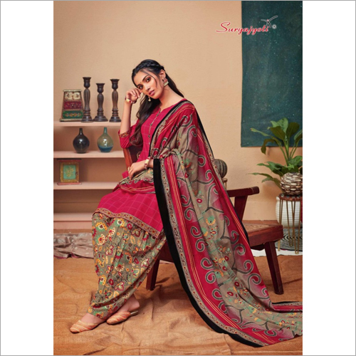Party Wear Printed Salwar Suit