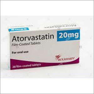 Atorvastatin Tablets - C33H35FN2O5, 558.64 g/mol | Promote Cardiovascular Health, Prevent Dyslipidemia, Normal Room Temperature Storage, As Per Physician Guidelines