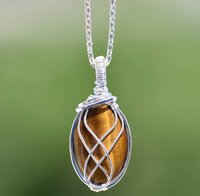 Amythyst Wrapping Pendant