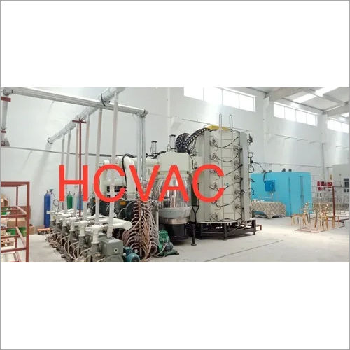 HCVAC Front Open Door Metal Furniture Sheet PVD Titanium Gold Vacuum Ion Coating Machine